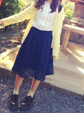 「Crisp」｜amiさん（レディース・156cm）の春コーディネート