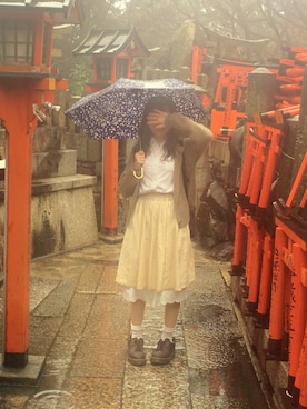 「Crisp」｜amiさん（レディース・156cm）の春コーディネート