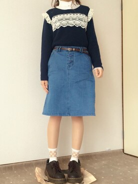 「Linetta」｜amiさん（レディース・156cm）の春コーディネート