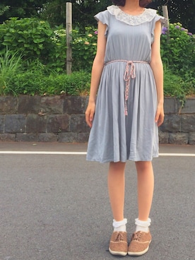 「Crisp」｜amiさん（レディース・156cm）の春コーディネート