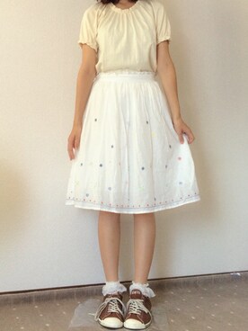 「Crisp」｜amiさん（レディース・156cm）の夏コーディネート