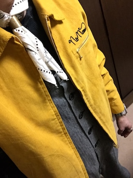 「BLACK SIGN（ブラックサイン）のアイテム（オールインワン・サロペット）」を使った、TA.KU.YA.さん（メンズ・179cm）の春コーディネート
