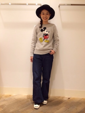 「RBS」｜「アイテム（帽子）」を使った、Mamiさん（レディース・162cm）の秋コーディネート