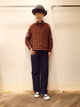 「cableami 」｜Mamiさん（レディース・162cm）の冬コーディネート