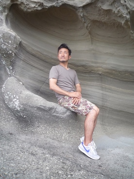「NOLLEY'S goodman（ノーリーズグッドマン）のアイテム（その他パンツ）」を使った、dubmekentaさん（メンズ・164cm）の春コーディネート