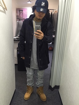 「TOPMAN（トップマン）のアイテム」を使った、mkt1985さん（メンズ・168cm）の秋コーディネート