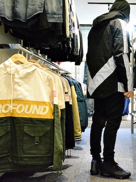 「ジョガーパンツ」｜mkt1985さん（メンズ・174cm）の冬コーディネート