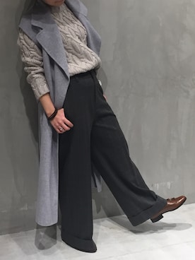 「J.M. WESTON（ジェイエムウエストン）のアイテム」を使った、malonnnnnnnさん（レディース・156cm）の秋コーディネート