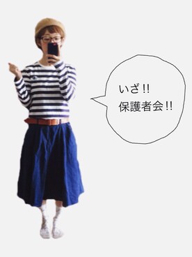 「Crisp」｜mameさん（レディース・157cm）の春コーディネート