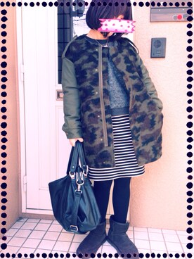 ぴかこさん（レディース・150cm）の冬コーディネート