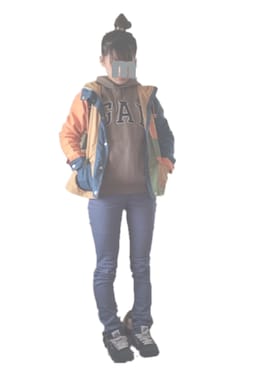 「GAPパーカー」｜「アイテム（ジャケット/アウター）」を使った、ま め こ○°さん（レディース・157cm）の冬コーディネート
