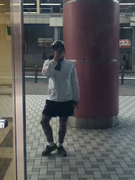 「BEAMS（ビームス）のアイテム（レギンス/スパッツ）」を使った、Hiroshi hoshinoさん（メンズ・172cm）の冬コーディネート