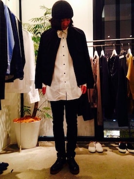 糸魚川 領太さん（メンズ・178cm）の春コーディネート