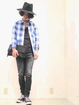 糸魚川 領太さん(メンズ・178cm)の春コーディネート