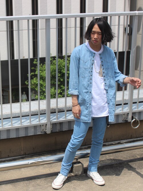 糸魚川 領太｜SHAREEFのシャツ/ブラウスを使ったコーディネート - WEAR