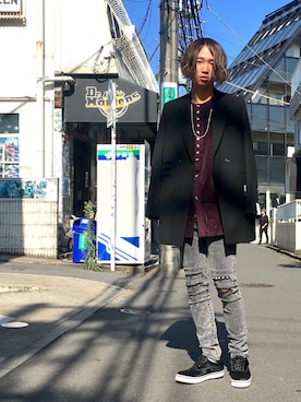 糸魚川 領太さん(メンズ・178cm)の秋コーディネート