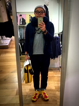 mixerさん（メンズ・173cm）の冬コーディネート