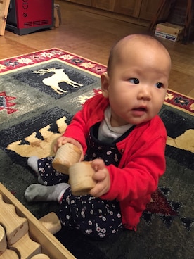 nodokaさん（キッズ・60cm）の冬コーディネート