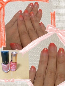 「インテグレートのアイテム（ハンドケア/ハンドクリーム、ピンク系）」を使った、yuさん（レディース）の冬コーディネート