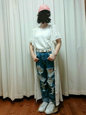  かっちょんさん（レディース・158cm）の夏コーディネート