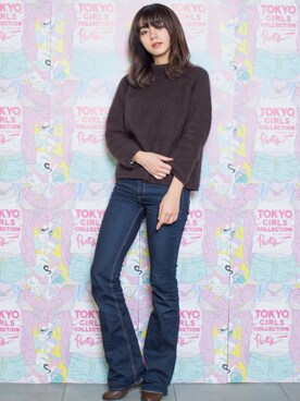 デニムパンツを使った 池田エライザ の人気ファッションコーディネート ユーザー その他ユーザー Wear