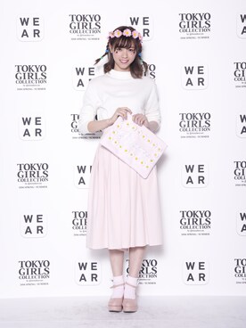 「 TGC」｜東京ガールズコレクション（TGC）さん（レディース・50cm）の春コーディネート