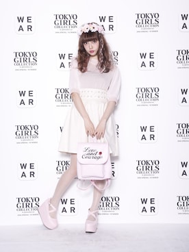 「 TGC」｜東京ガールズコレクション（TGC）さん（レディース・50cm）の春コーディネート