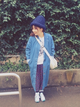 「le coq sportif」｜「アイテム（ジャケット/アウター）」を使った、ｓａｙｕさん（レディース・155cm）の春コーディネート
