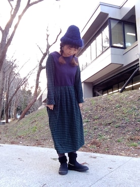 「and it_」｜「アイテム（ワンピース/ドレス）」を使った、ｓａｙｕさん（レディース・155cm）の春コーディネート