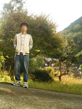 「JOURNAL STANDARD（ジャーナルスタンダード）のReebok / リーボック: GL6000 アスレチック（スニーカー、グレー系）」を使った、bakaiさん（メンズ・167cm）の秋コーディネート