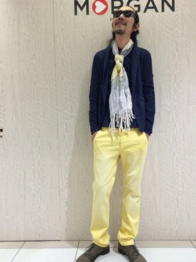 ケンシロウさん(メンズ・187cm)の春コーディネート