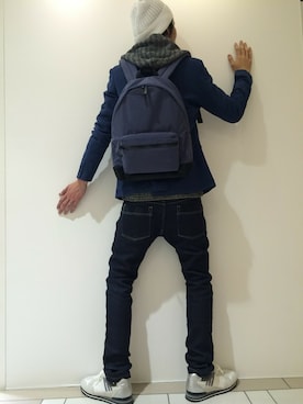 「モルガンオム」｜ケンシロウさん（メンズ・187cm）の春コーディネート