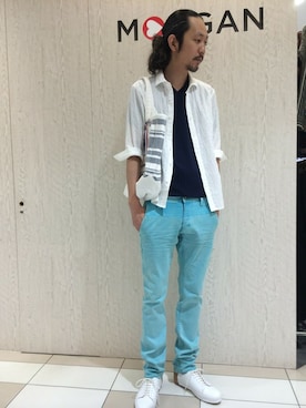 ケンシロウさん（メンズ・187cm）の夏コーディネート