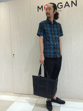 ケンシロウさん（メンズ・187cm）の夏コーディネート