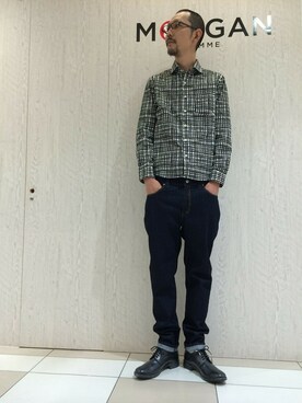 ケンシロウさん(メンズ・187cm)の夏コーディネート