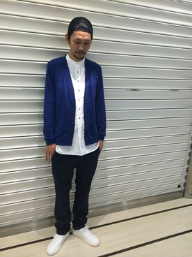 「モルガンオム」｜ケンシロウさん（メンズ・187cm）の秋コーディネート