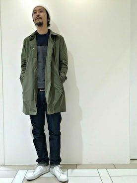 ケンシロウさん(メンズ・187cm)の冬コーディネート