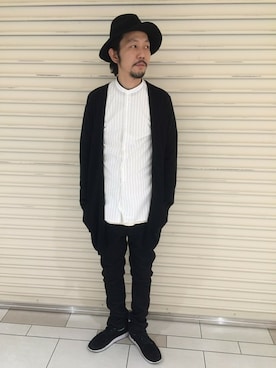 ケンシロウさん（メンズ・187cm）の冬コーディネート