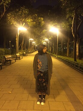 「stradivarius（ストラディバリウス）のアイテム（ワンピース/ドレス）」を使った、groon🌱さん（レディース・162cm）の冬コーディネート