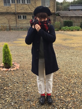 mocoさん（レディース・160cm）の冬コーディネート