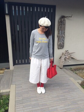 mocoさん(レディース・160cm)の春コーディネート