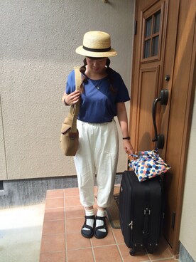 mocoさん（レディース・160cm）の夏コーディネート