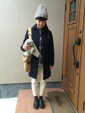 mocoさん（レディース・160cm）の冬コーディネート