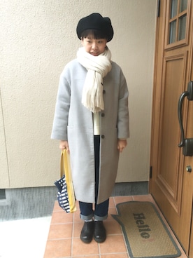 mocoさん（レディース・160cm）の冬コーディネート