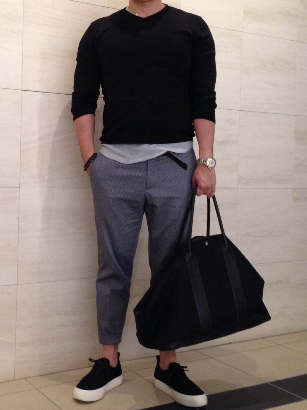 DW｜HERMESのトートバッグを使ったコーディネート - WEAR