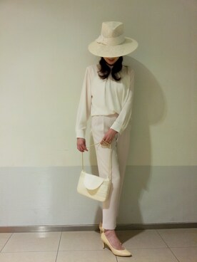 「おめかしコーデ」｜rankaさん（レディース・158cm）の春コーディネート