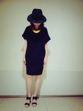 「アダムエロペ」｜「アイテム（ワンピース/ドレス）」を使った、rankaさん（レディース・158cm）の春コーディネート