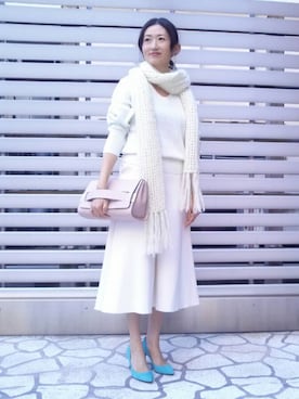 「アダムエロペ」｜rankaさん（レディース・159cm）の冬コーディネート