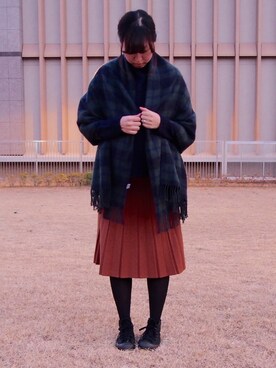 まこさん（レディース・164cm）の冬コーディネート
