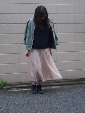 まこさん（レディース・164cm）の春コーディネート